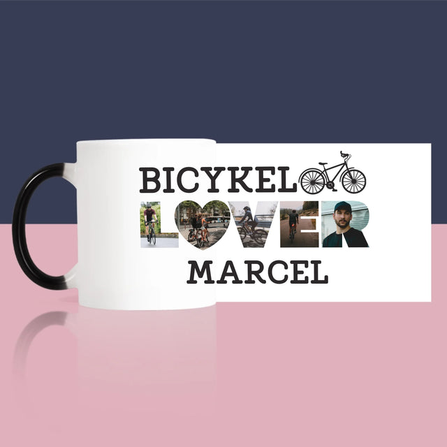 Slovo Z Fotografií: Bicykel Lover - Hrnček