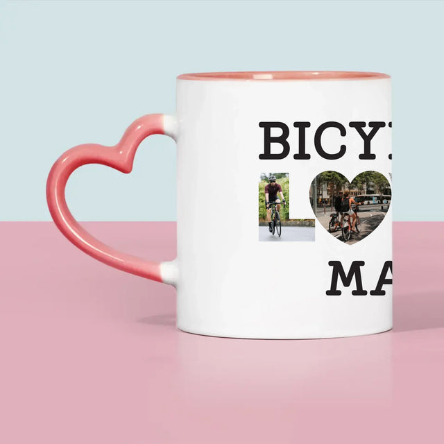 Slovo Z Fotografií: Bicykel Lover - Hrnček