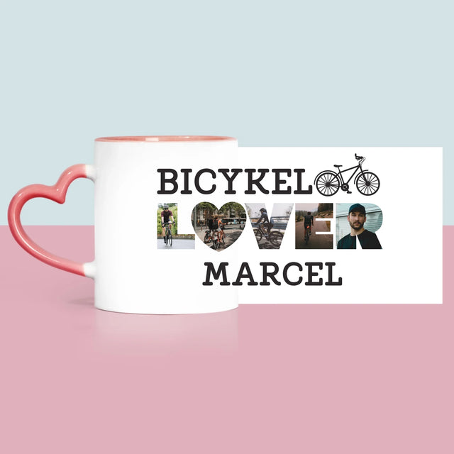 Slovo Z Fotografií: Bicykel Lover - Hrnček