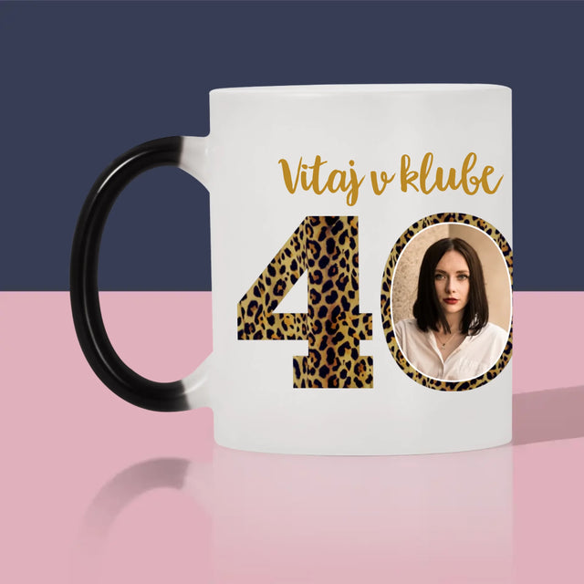 Fotografia A Podpis: Vitaj V Klube 40 - Hrnček