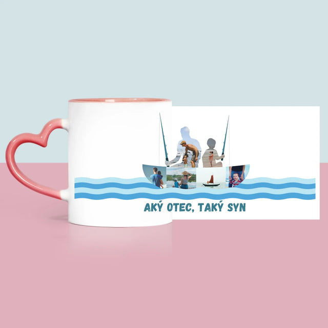 Tvar Z Fotografií: Aký Otec, Taký Syn - Hrnček
