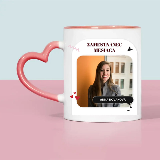 Fotografia A Podpis: Zamestnanec Mesiaca - Hrnček