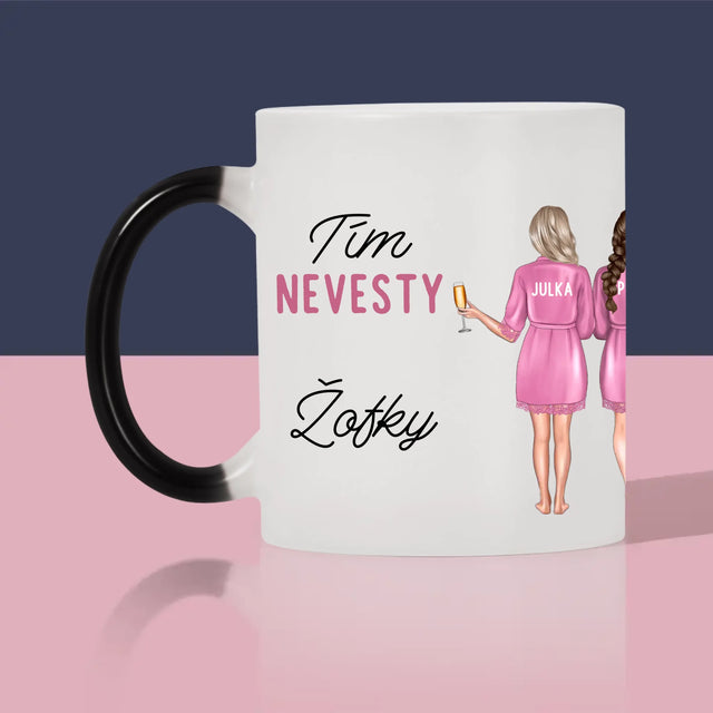 Tvorenie Postavy: Tím Nevesty Žofky - Hrnček