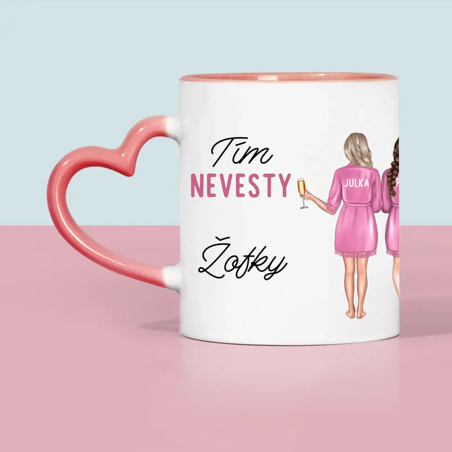 Tvorenie Postavy: Tím Nevesty Žofky - Hrnček
