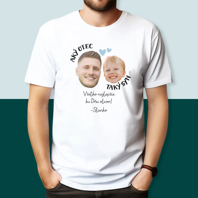 Tvoja Postava: Aký Otec, Taký Syn - Pánske Tričko