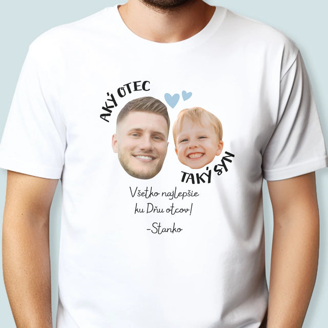 Tvoja Postava: Aký Otec, Taký Syn - Pánske Tričko