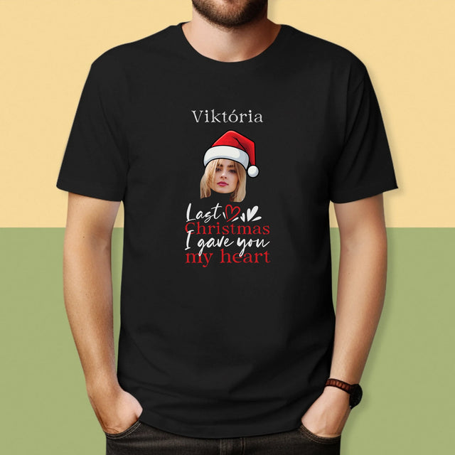 Fotografia A Podpis: Last Christmas I Gave You My Heart - Pánske Tričko