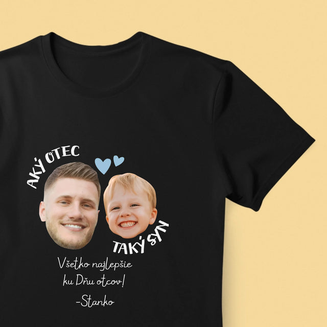 Tvoja Postava: Aký Otec, Taký Syn - Pánske Tričko