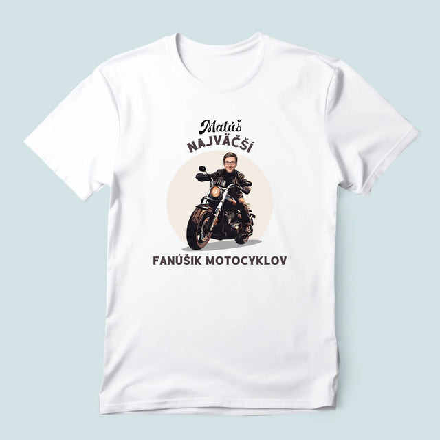 Tvoja Postava: Fanúšik Motocyklov - Pánske Tričko