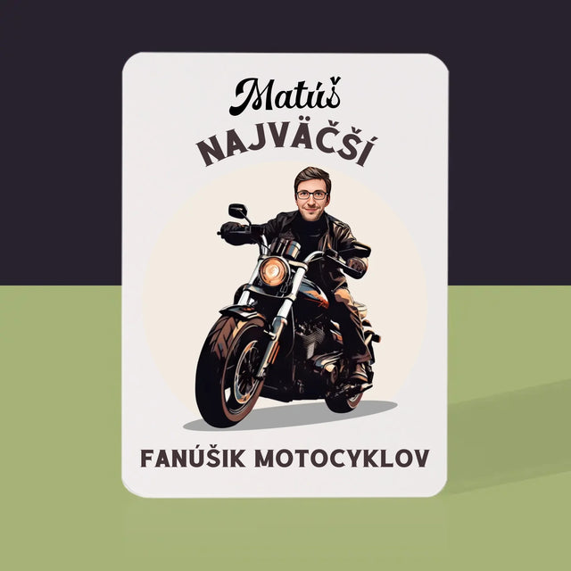 Tvoja Postava: Fanúšik Motocyklov - Hracie Karty
