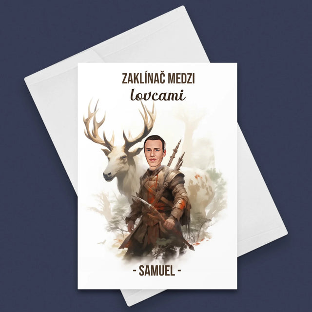 Tvoja Postava: Zaklínač Medzi Lovcami - Kartička S Prianiami