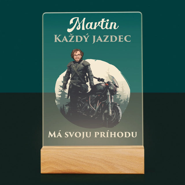 Tvoja Postava: Každý Jazdec - Tlač Na Akrylové Sklo