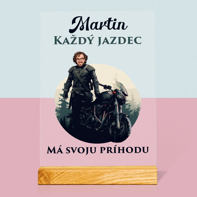 Tvoja Postava: Každý Jazdec - Tlač Na Akrylové Sklo