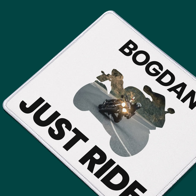 Kształt Ze Zdjęć: Just Ride - Podkładka Pod Myszkę | RO