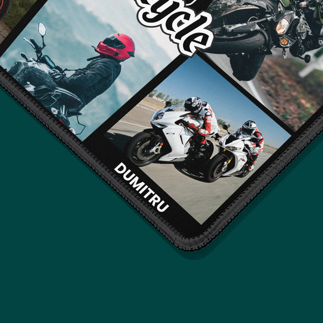 Fotokolaż: King Of The Motorcycle - Podkładka Pod Myszkę | RO