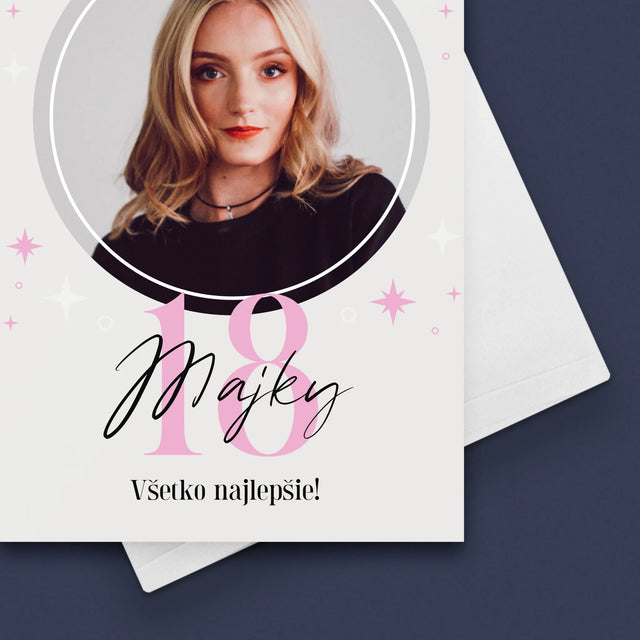 Fotografia A Podpis: 18 Hviezdy - Kartička S Prianiami