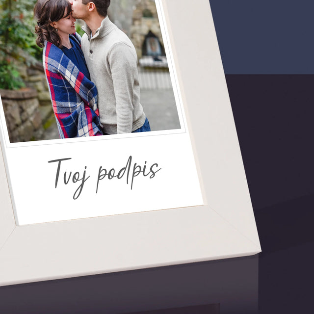 Fotografia A Podpis: Tvoja Fotografia A Podpis - Rámček Na Fotografiu (Vertikálne)