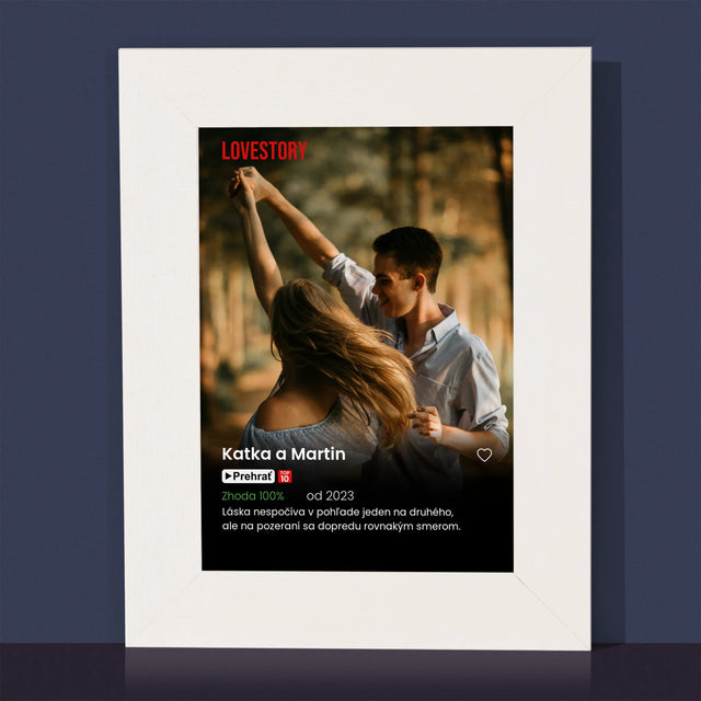 Fotografia A Podpis: Plagát Netflix - Rámček Na Fotografiu (Vertikálne)