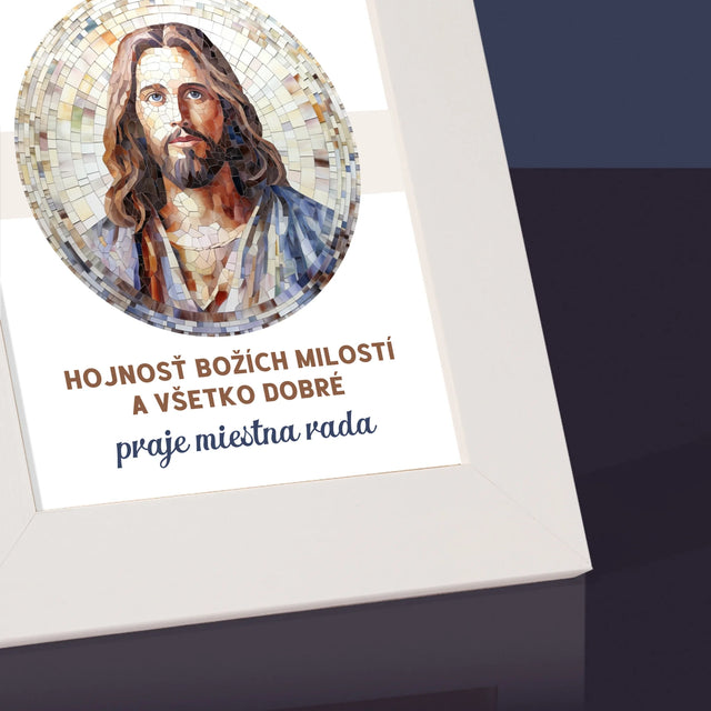 Meno A Podpis: Milosrdný Boží Služobník - Rámček Na Fotografiu (Vertikálne)