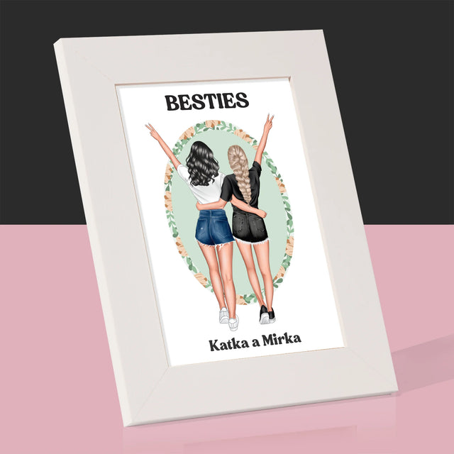 Tvorenie Postavy: Best Friends - Rámček Na Fotografiu (Vertikálne)