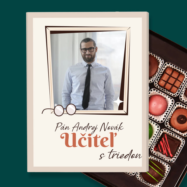 Fotografia A Podpis: Učiteľ S Triedou - Pralinky