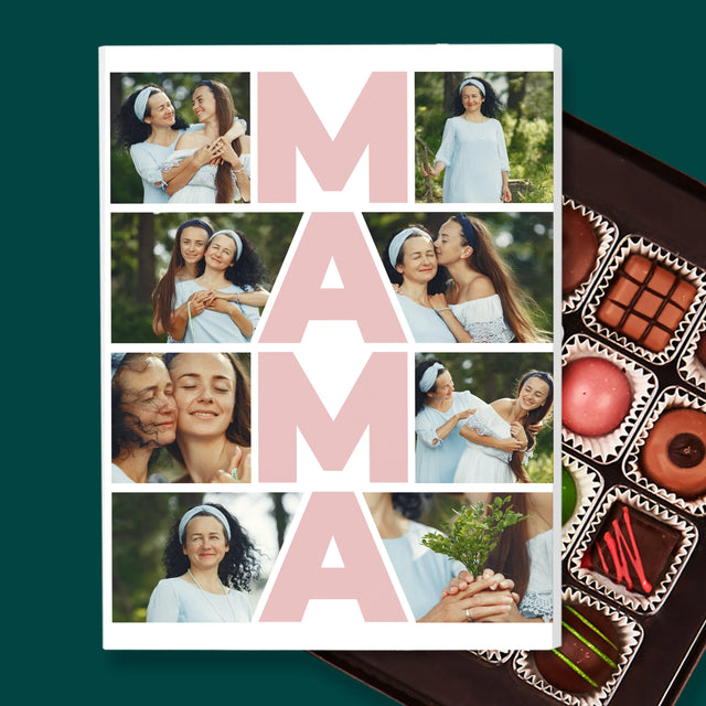 Fotokoláž: Mama Fotokoláž - Pralinky