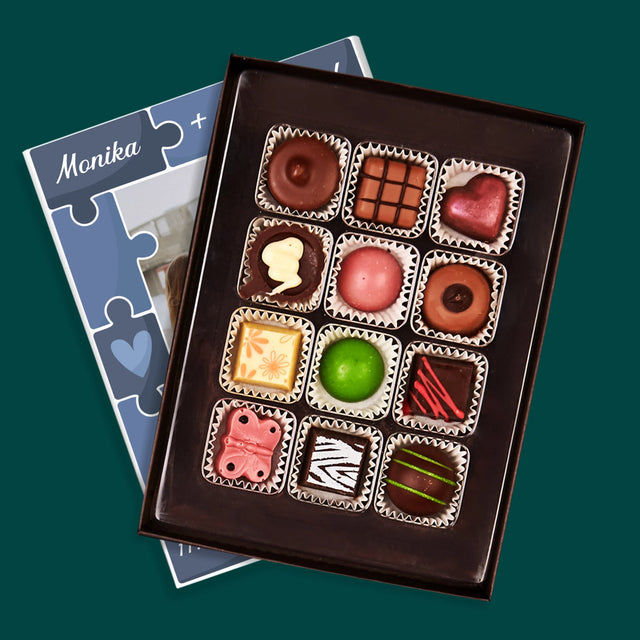 Fotografia A Podpis: Puzzle + Fotografia - Pralinky