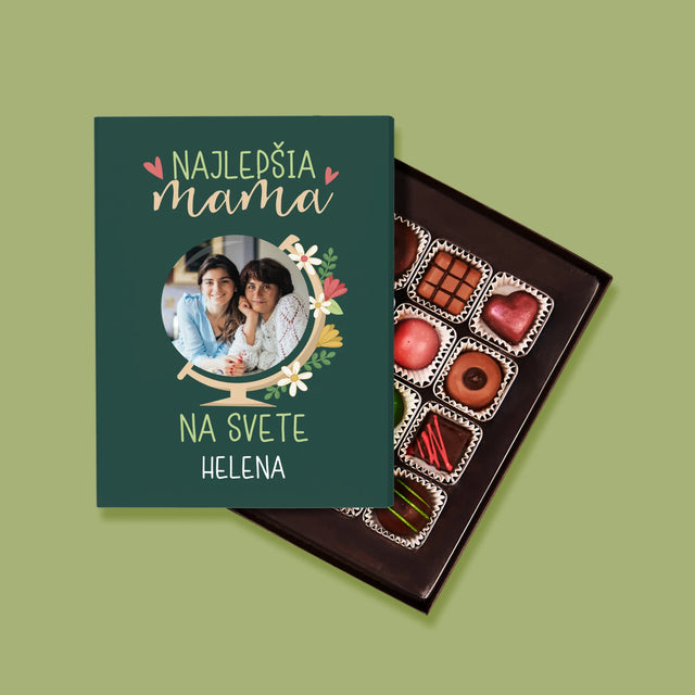 Fotografia A Podpis: Najlepšia Mama Svet - Pralinky