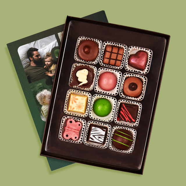 Fotokoláž: Puzzle Fotografie Pre Ocka - Pralinky