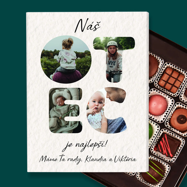 Slovo Z Fotografií: Náš Otec Je Najlepší - Pralinky