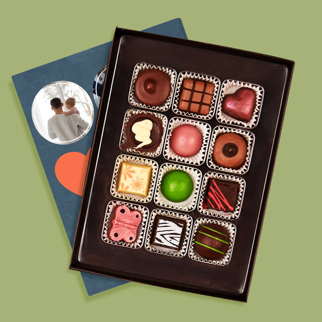 Fotokoláž: Ocko Je Najlepší - Pralinky