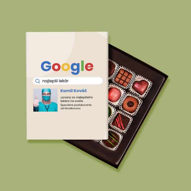 Fotografia A Podpis: Najlepší Lekár Výsledok Google - Pralinky