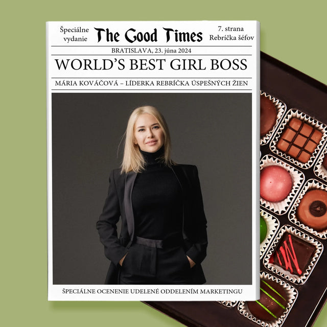 Obálka Časopisu: World’S Best Girl Boss - Pralinky