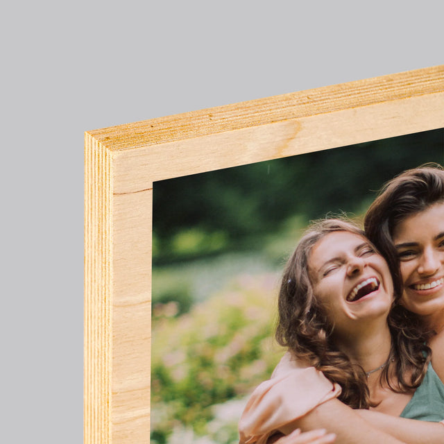 Fotografia A Podpis: Buď Mojou Svedkyňou - Tlač Na Drevo (Vertikálne)
