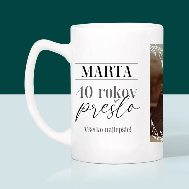 Fotokoláž: Prešlo 40 Rokov - Hrnček