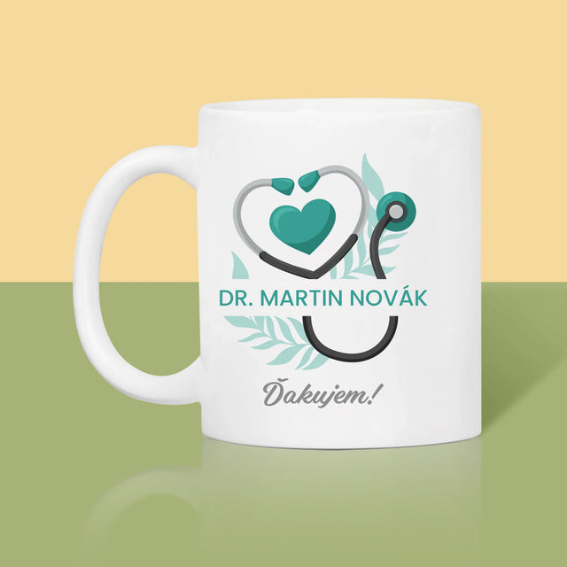 Monogram: Lekár Ďakujem - Hrnček