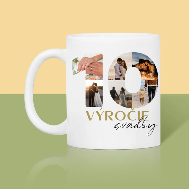 Slovo Z Fotografií: 10. Výročie Svadby - Hrnček