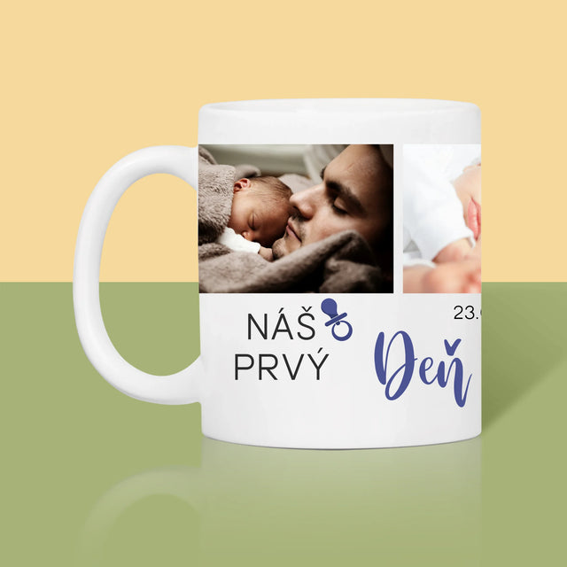Fotokoláž: Prvý Deň Otcov - Hrnček