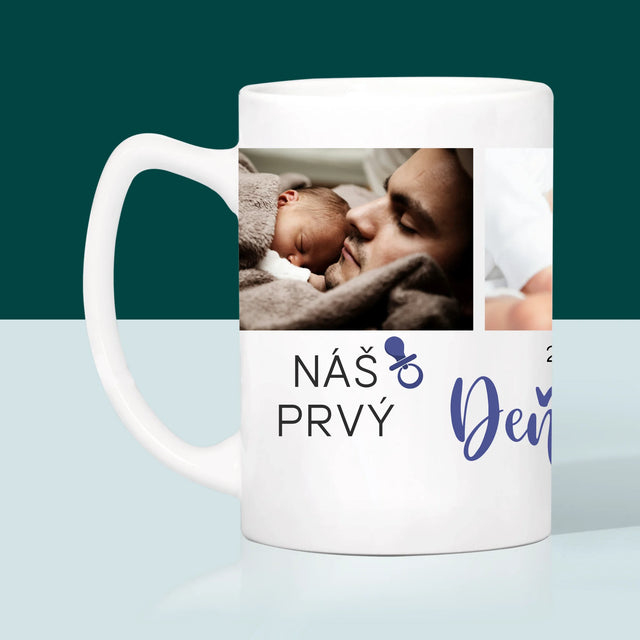 Fotokoláž: Prvý Deň Otcov - Hrnček