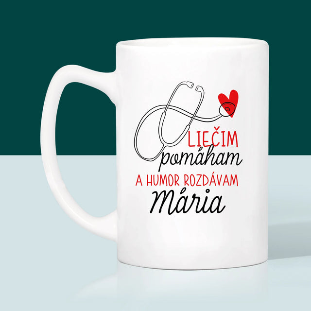 Meno A Podpis: Liečim Pomáham - Hrnček