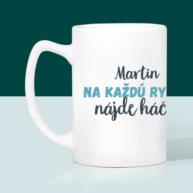 Fotografia A Podpis: Nájde Háčik - Hrnček