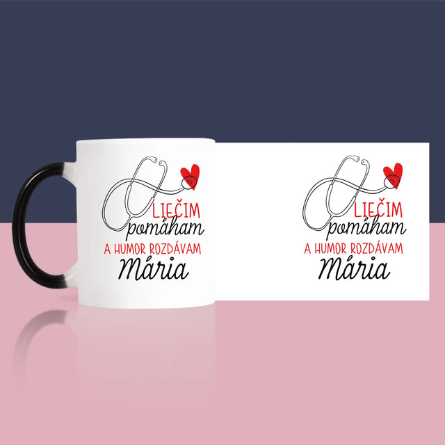 Meno A Podpis: Liečim Pomáham - Hrnček