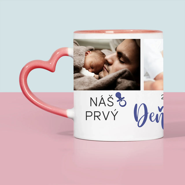 Fotokoláž: Prvý Deň Otcov - Hrnček