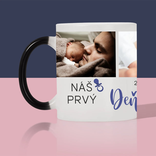 Fotokoláž: Prvý Deň Otcov - Hrnček