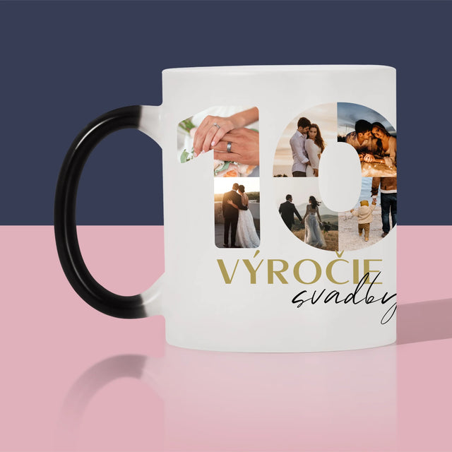 Slovo Z Fotografií: 10. Výročie Svadby - Hrnček
