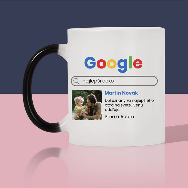 Fotografia A Podpis: Najlepší Ocko Výsledok Google - Hrnček