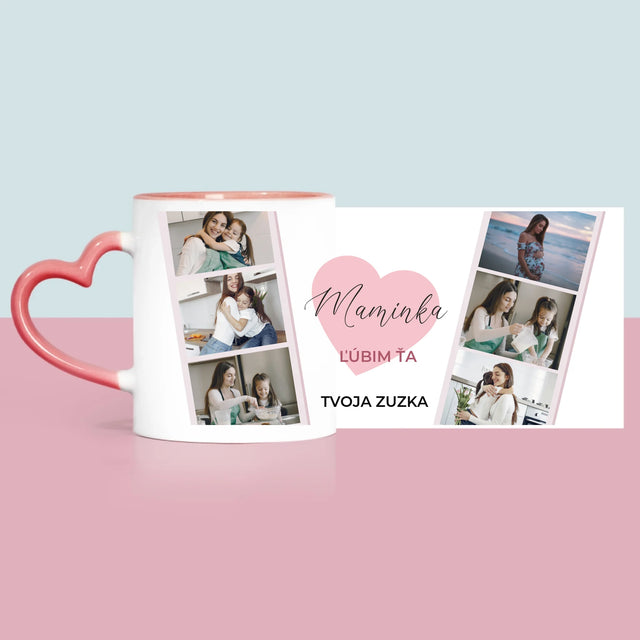 Fotokoláž: Maminka - Hrnček