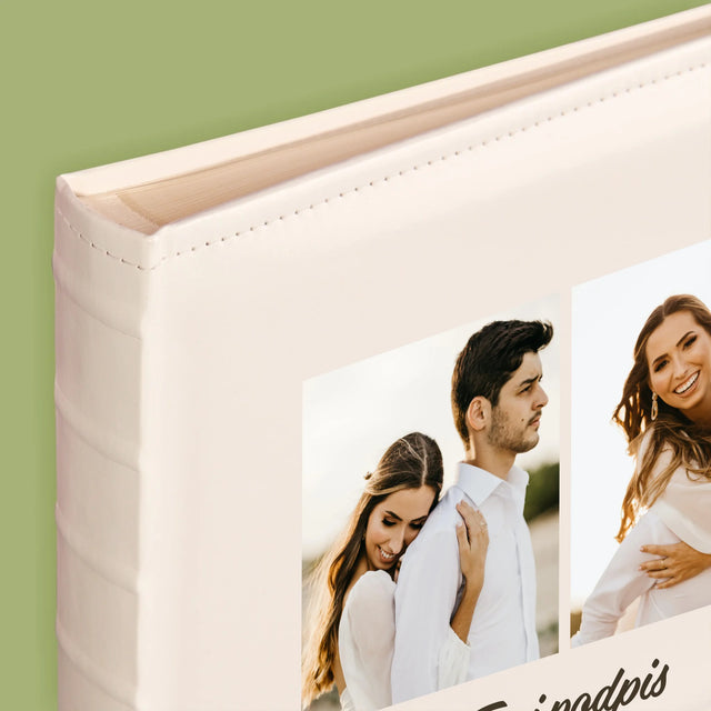 Fotokoláž: 4 Fotografie A Podpis - Album Na Fotografie