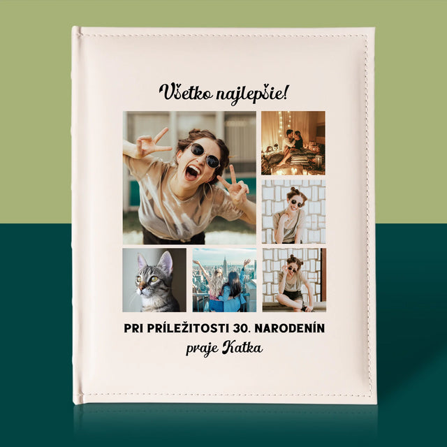Fotokoláž: Narodeninová Koláž Z Fotografií - Album Na Fotografie