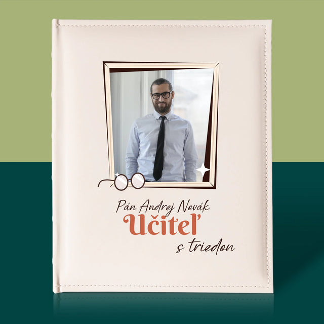 Fotografia A Podpis: Učiteľ S Triedou - Album Na Fotografie